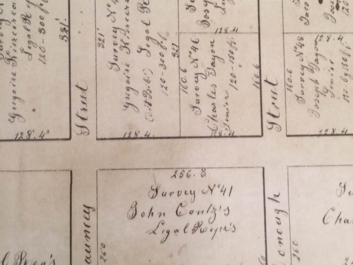 Original Plat of Saint&nbsp;Charles