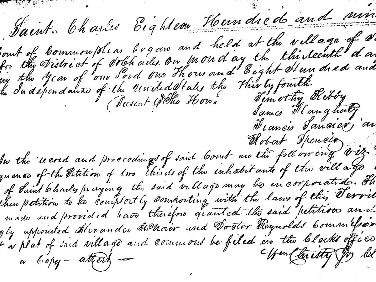 Establishing the birth of a&nbsp;City