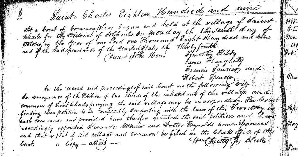 Establishing the birth of a&nbsp;City