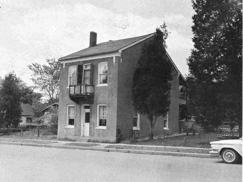 Early French home later used in Civil&nbsp;War
